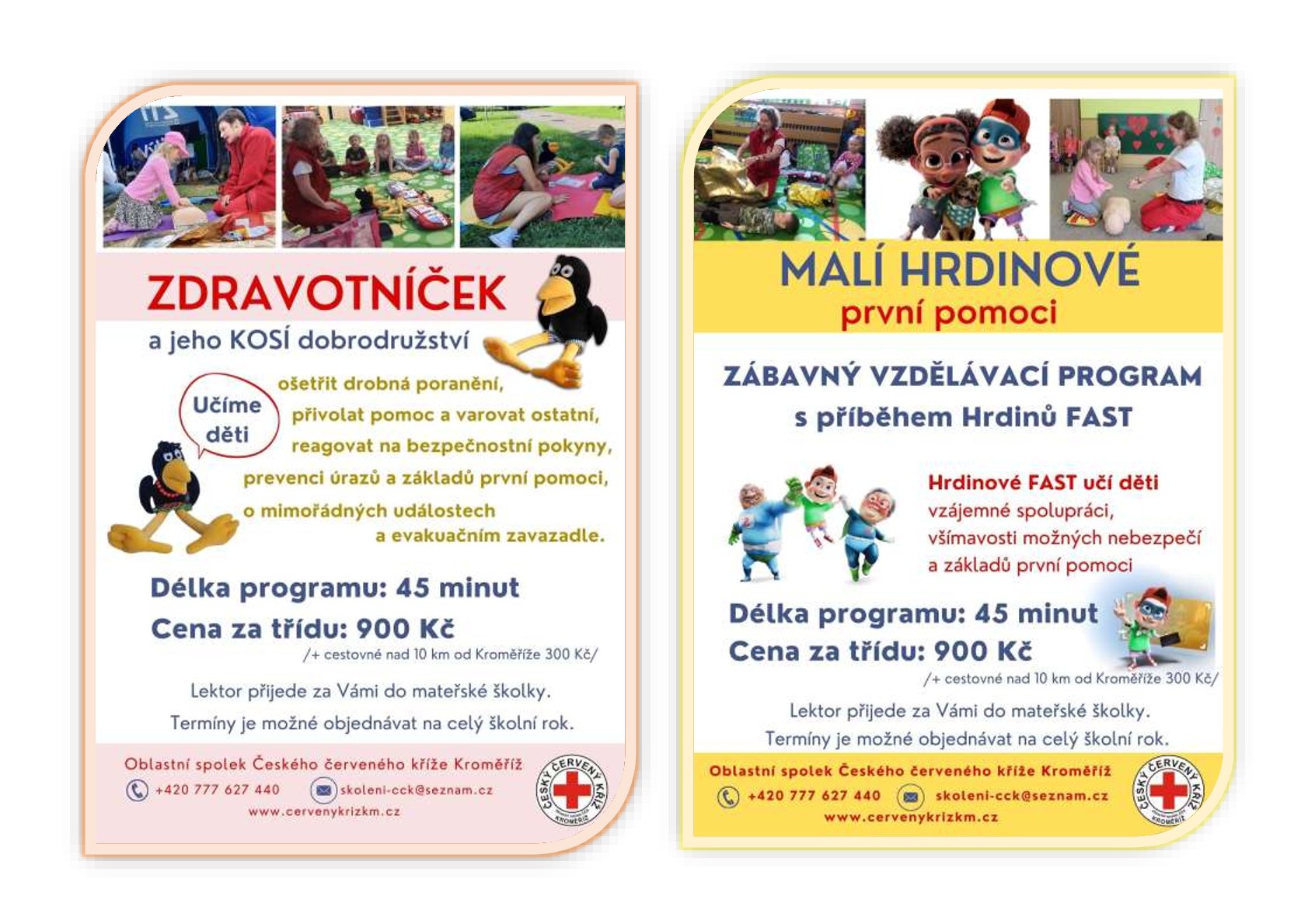 Programy první pomoci pro Mateřské školy fotografie
