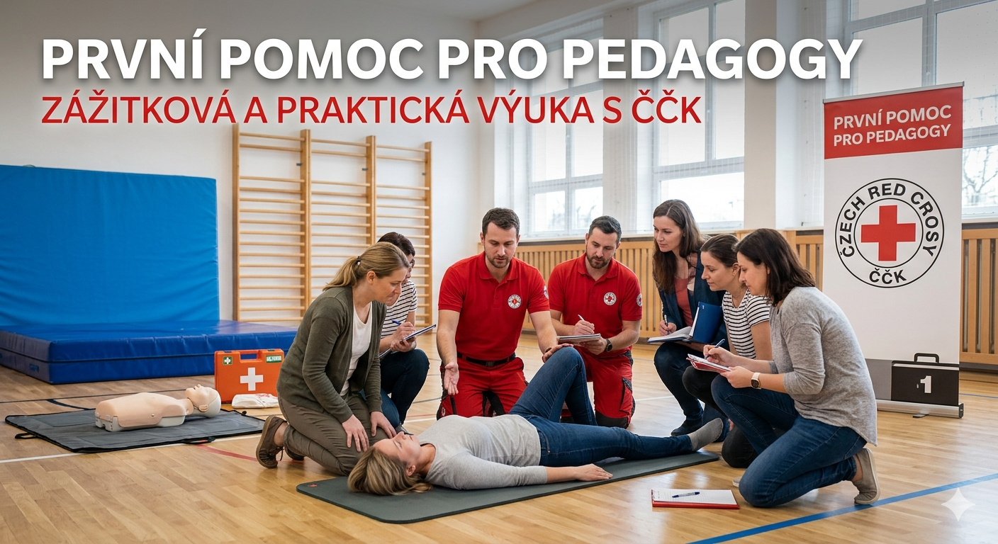 Kurzy první pomoci pro pedagogy MŠ, ZŠ a SŠ fotografie